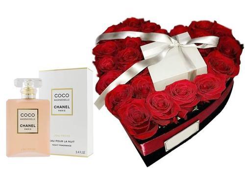 بوكس ورود مع عطر شانيل كوكو مادموزيل لاو بريفيه أو بور لا نويت 100 مل-32 - صورة 1