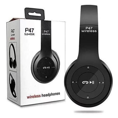 WIRELESS HEADPHONES P47 5.0+EDR No.1241E - Image 1