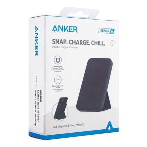 Anker Snap Charge Chill 622 Magnetic Battery, Black, A1611H11 No.746E - Image 1