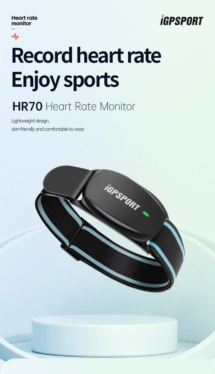 IGPSPORT HR 70 Heart Rate Monitor - Image 2