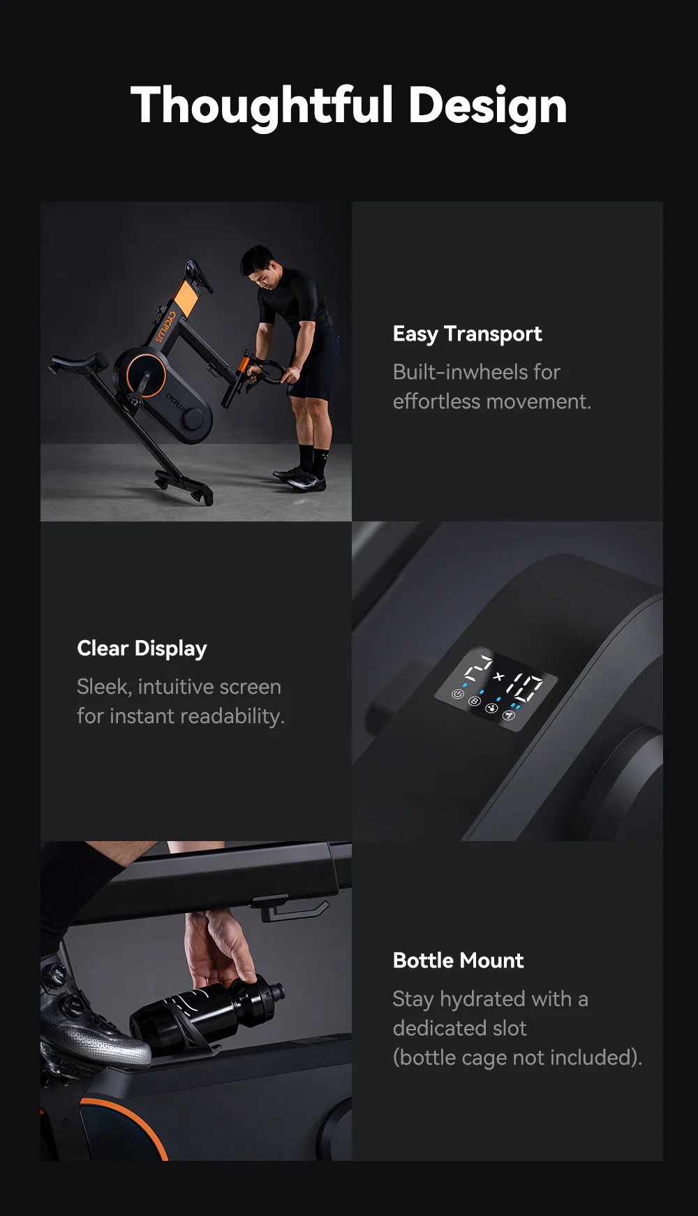 Cycplus T7 Smart Bike - Image 18