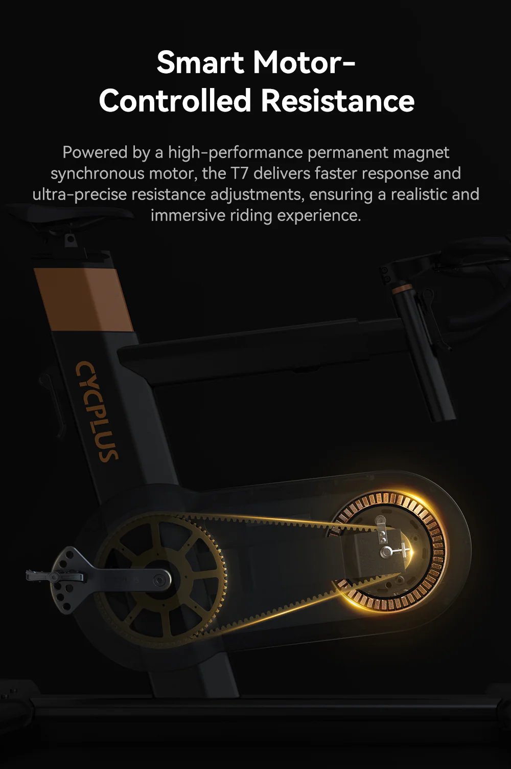 Cycplus T7 Smart Bike - Image 9