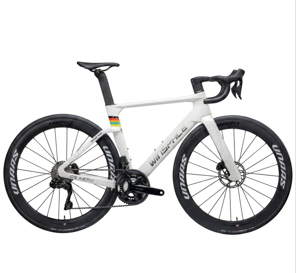 دراجة وين سبيسRoubaix White C5 Aero 105 DI2 - صورة 1