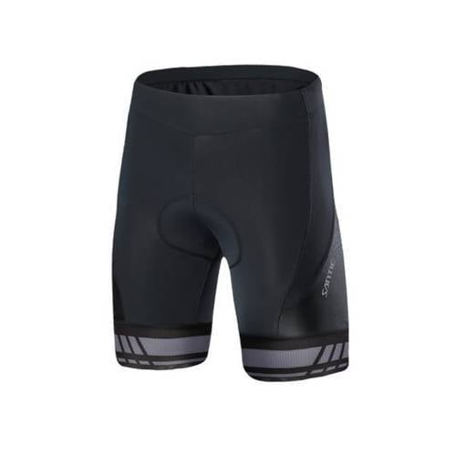 Santic Cayenne Black Men Padded Cycling Shorts - Image 1