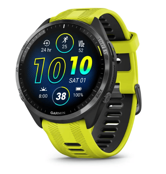 جارمن ساعة الجري Forerunner 965 (إطار تيتانيوم/ ترياتلون) - صورة 2