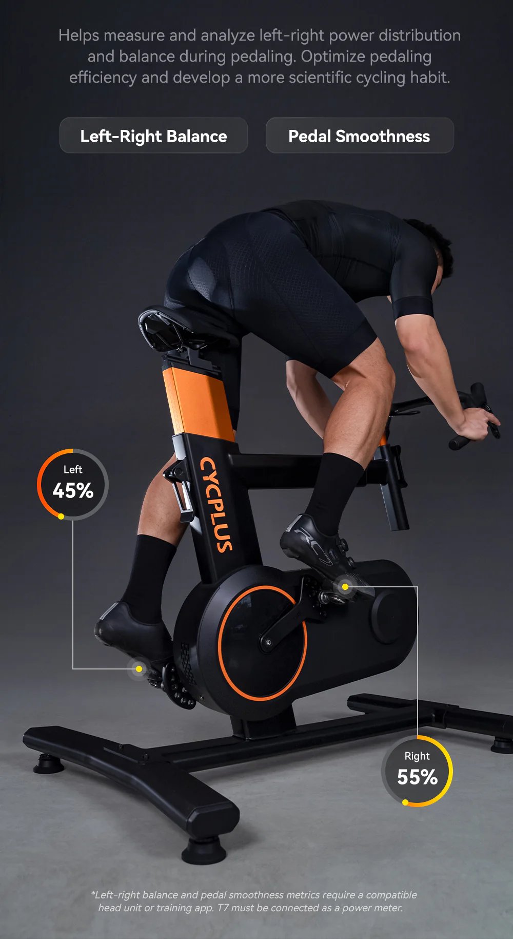 Cycplus T7 Smart Bike - Image 13