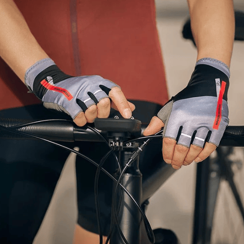 Santic Chao Half-Finger Gloves Breathable Non-Slip Bicycle  - Image 7