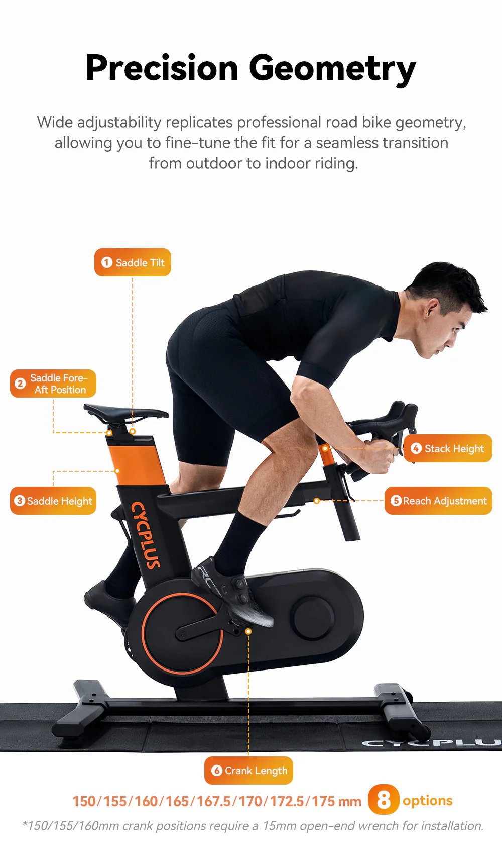 Cycplus T7 Smart Bike - Image 5