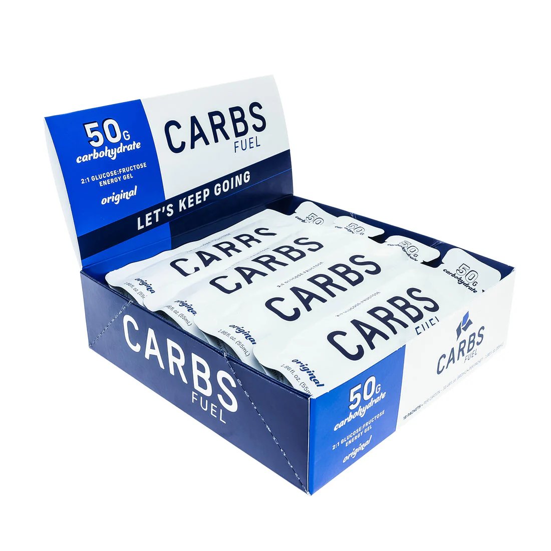 CARBS FUEL ORIGINAL 50G ENERGY GEL - Image 3
