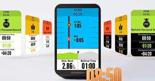 كمبيوتر دراجة Igpsport 800 - صورة 3