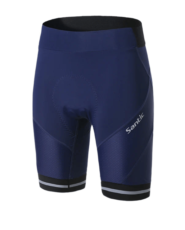 Santic Latte Navy Men Padded Cycling Shorts (Size XS) - Image 1