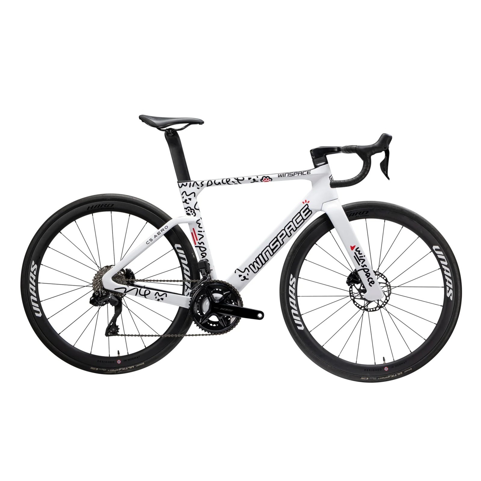 Winspace C5 Aero 105 DI2 Graffiti - Image 1