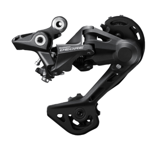 SHIMANO DEORE MTB Rear Derailleur SHIMANO SHADOW RD 2x10/11-speed RD-M4120-SGS - Image 1