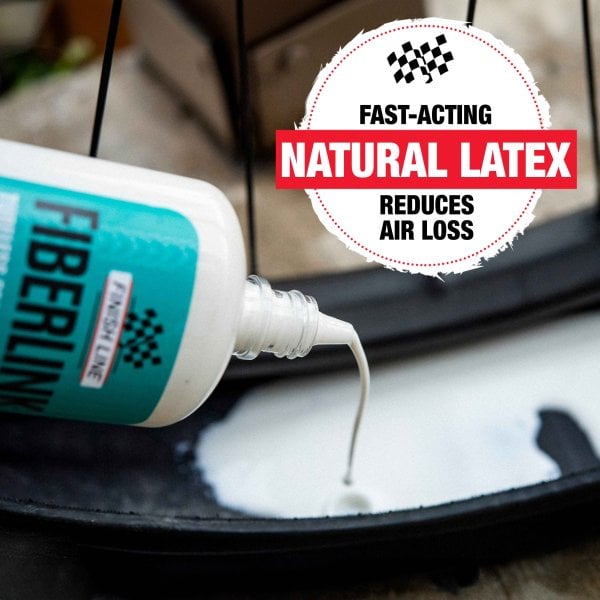 Finish Line Fiberlink Pro Latex Tubeless Tire Sealant 240 ML - Image 2