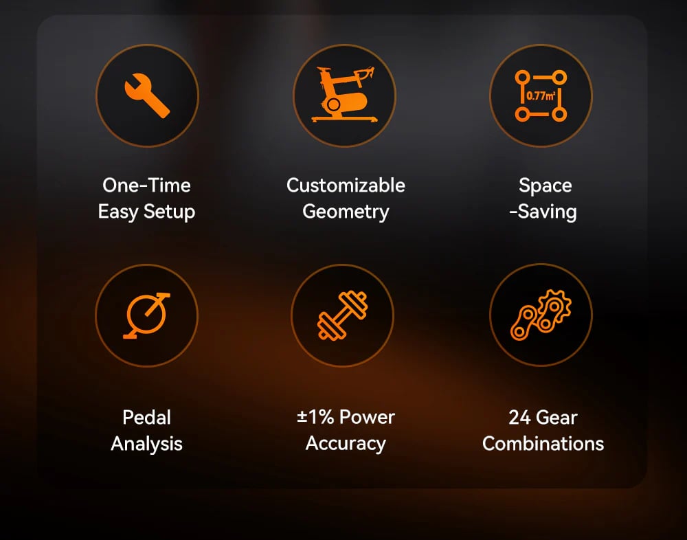 Cycplus T7 Smart Bike - Image 3