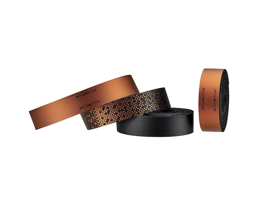 Ciclovation Advanced Bar Tape SEITEX Shining Metallic Crystal Orange. - Image 1