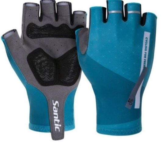Santic Chao Half-Finger Gloves Breathable Non-Slip Bicycle  - Image 3