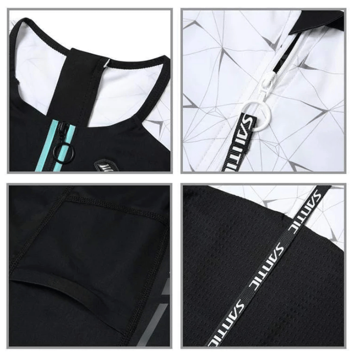 Santic Andean Men Short Distance Race Tri Suit - Image 5