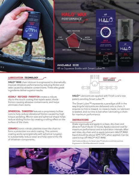 Finish Line Halo Wax Lubricant - Image 4