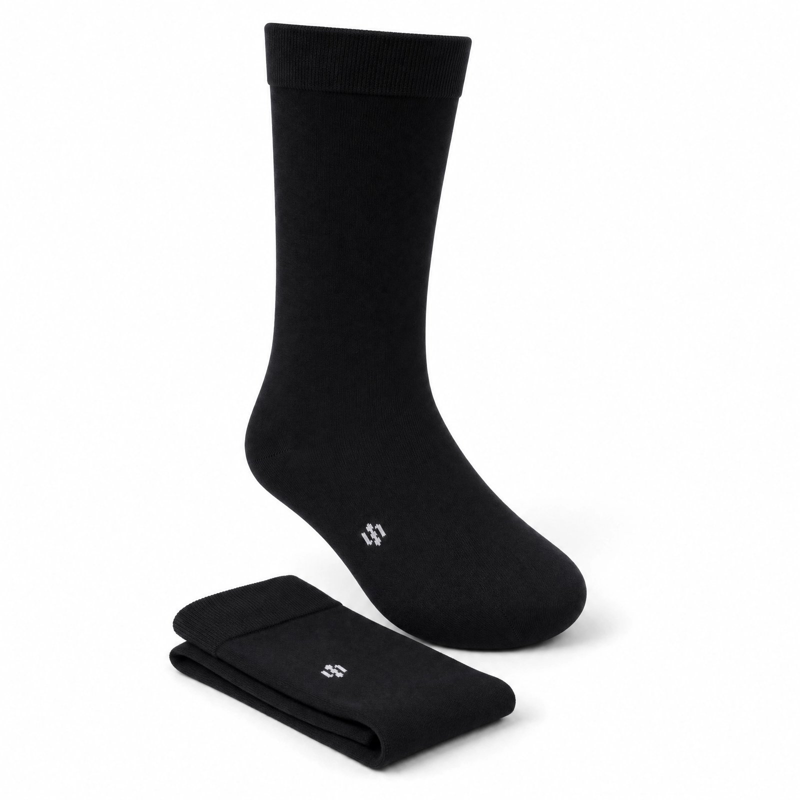 Silver Crew Socks | Odor-Free, All-Day Comfort - Image 2