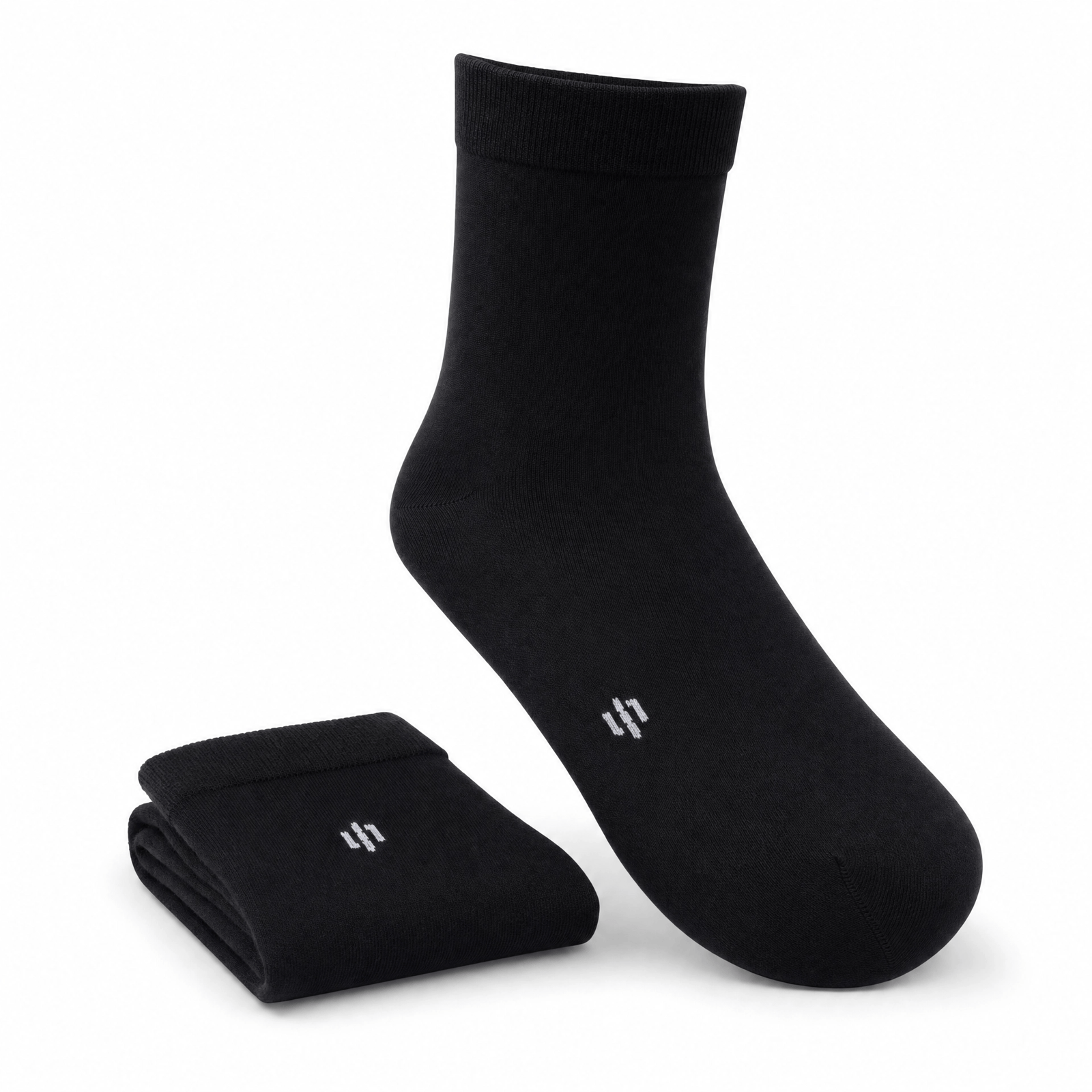 Silver Quarter Crew Sock: All-Day Odor Protection - Image 2