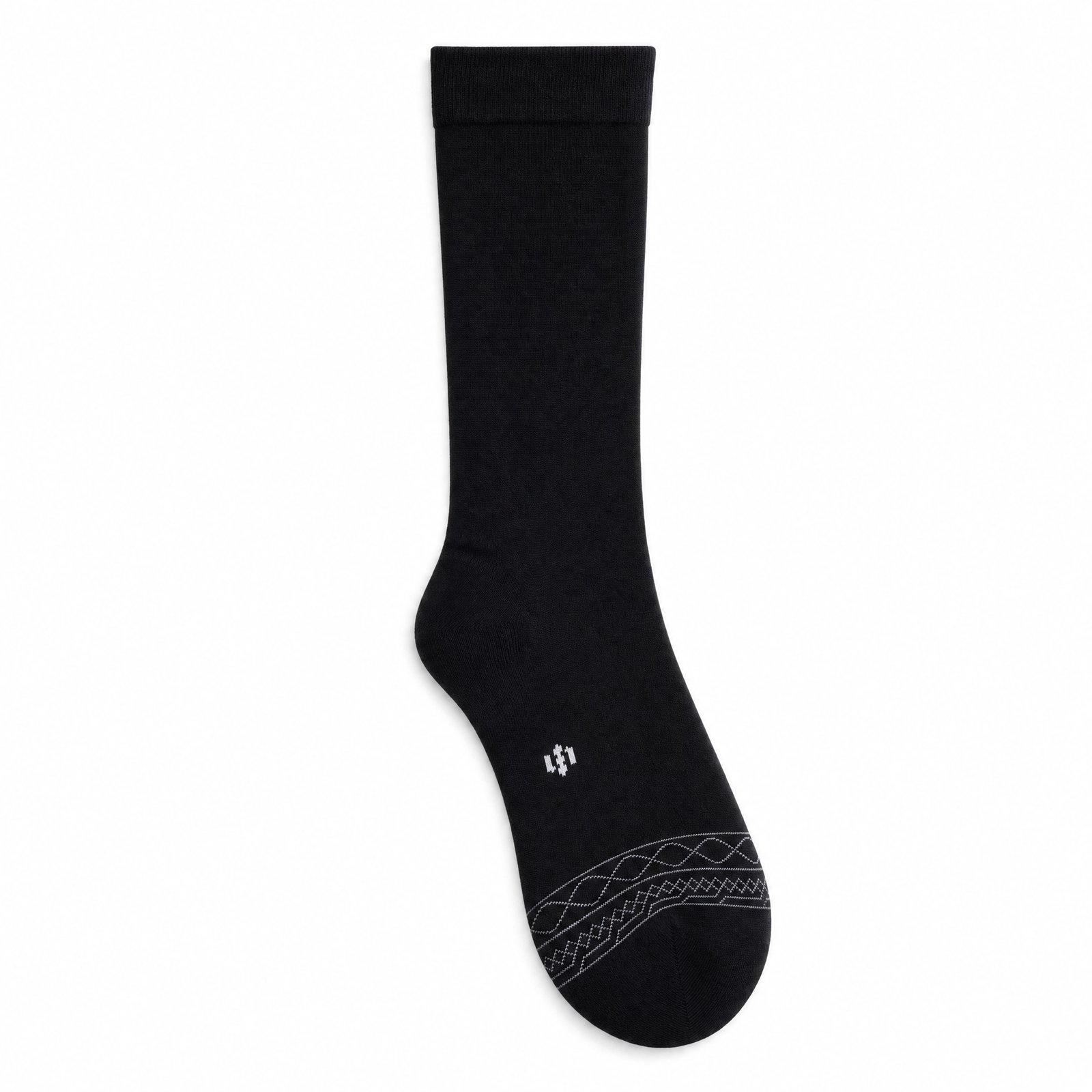 Silver Patterned Crew Socks — All-Day Freshness & Style - Image 4
