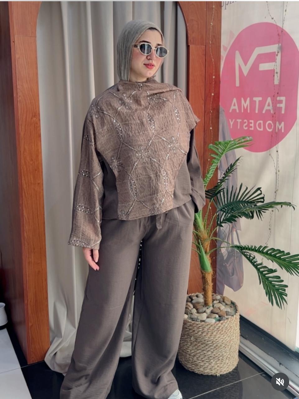 Turkish set with scarf - Image 3