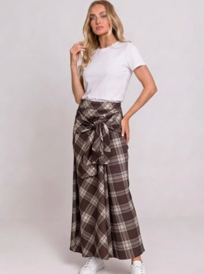 Plaid skirt - Image 1