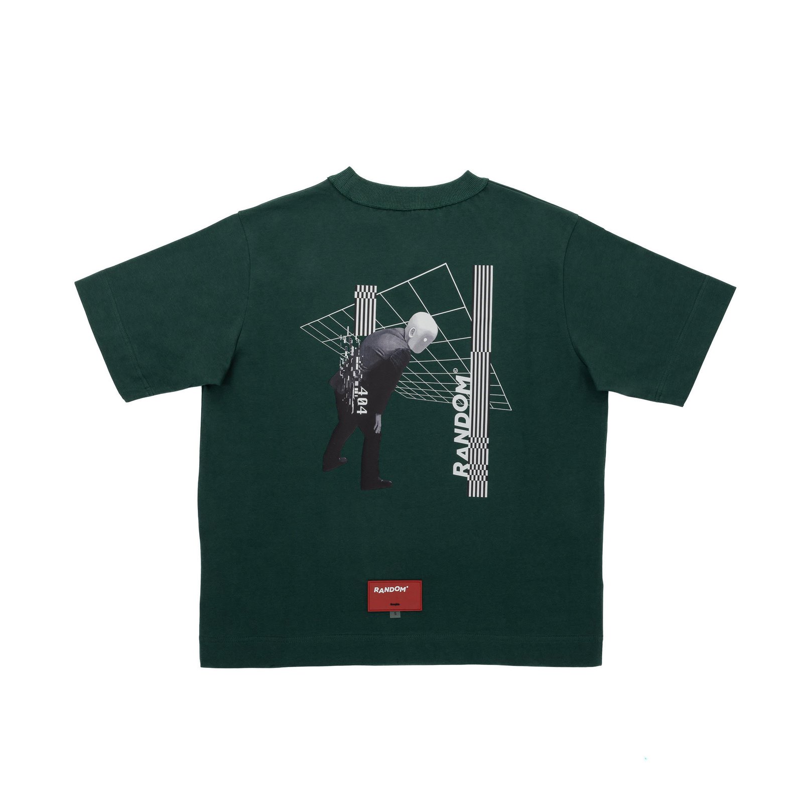 Mr.Random Dark Green T-Shirt - صورة 2