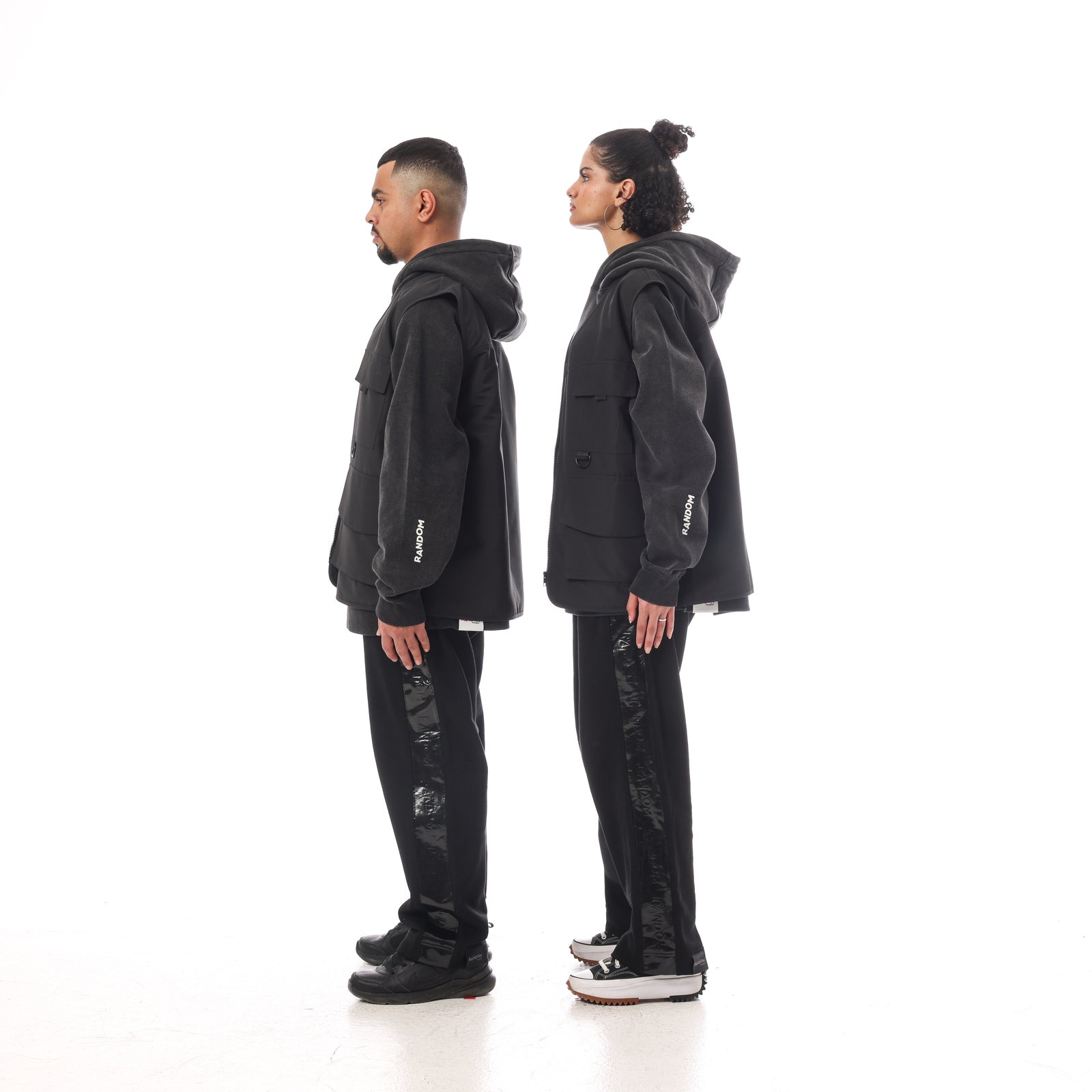  Random WS23 Black Cargo Vest - صورة 4