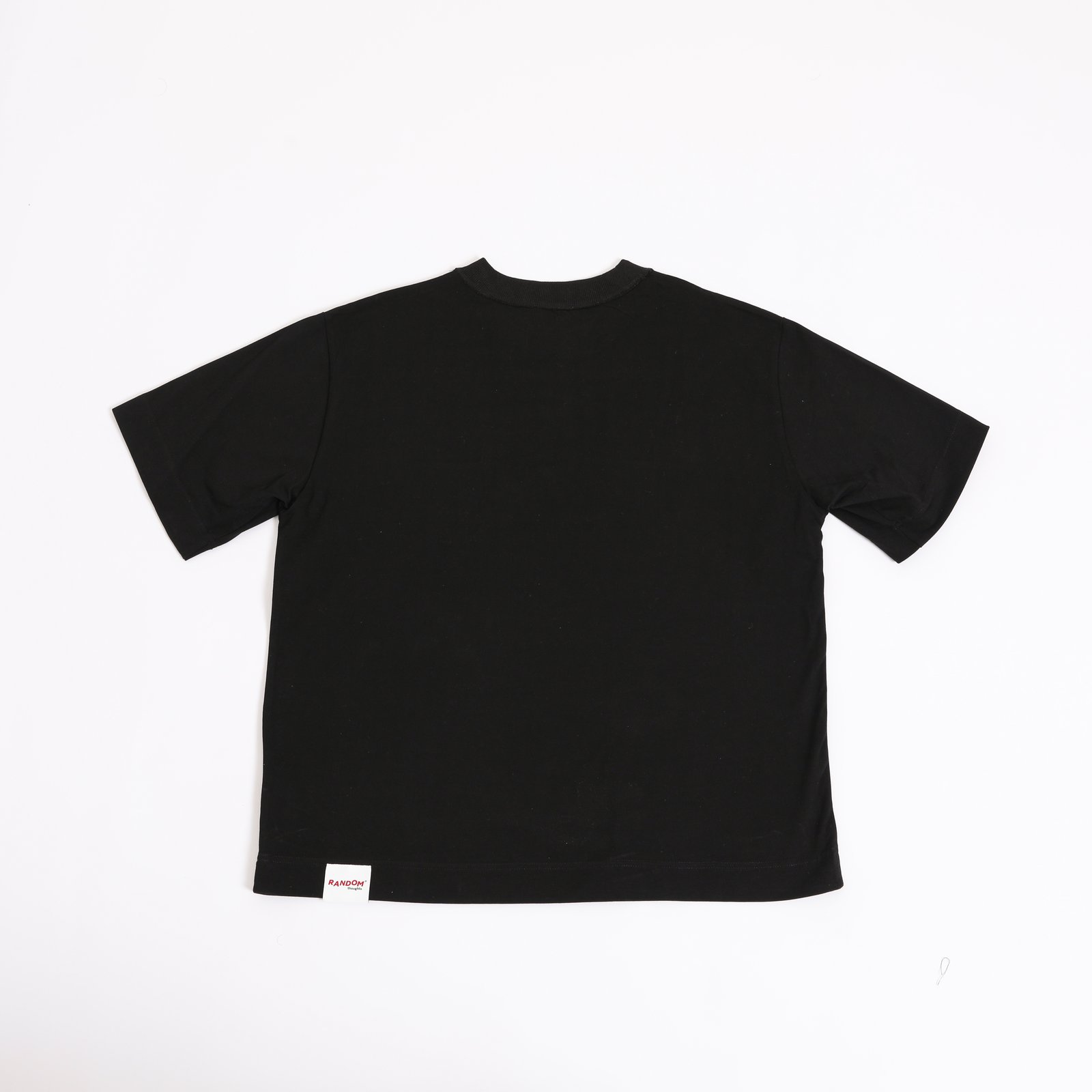 SS23 Random Black T-shirt | Spray Design - صورة 3