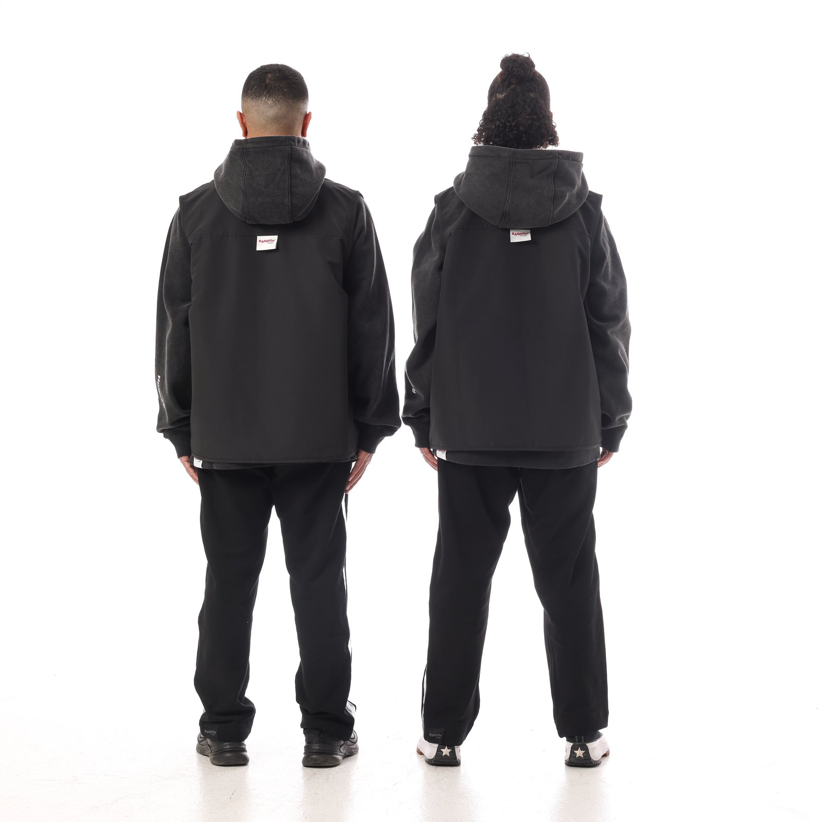  Random WS23 Black Cargo Vest - صورة 5