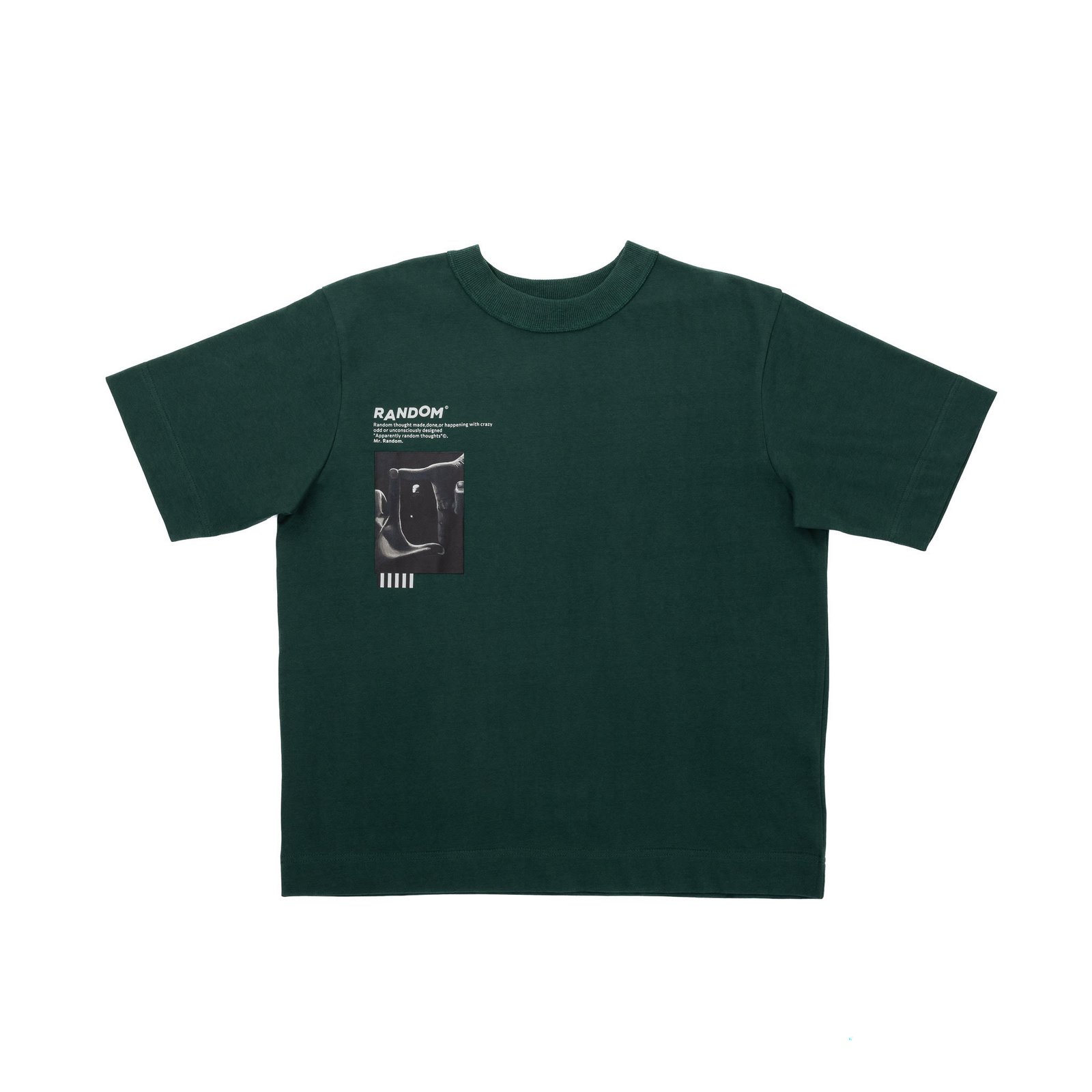 Mr.Random Dark Green T-Shirt - صورة 1