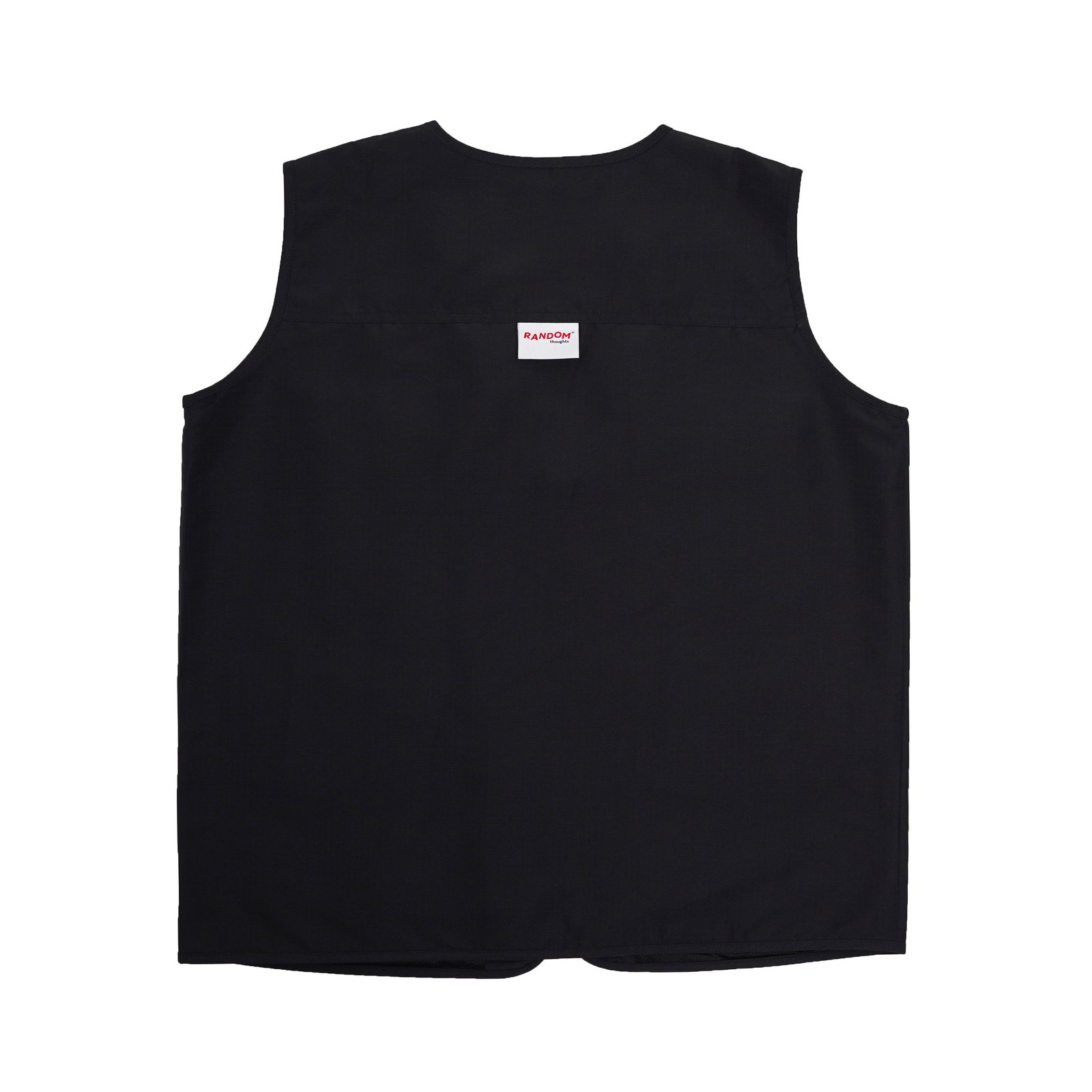  Random WS23 Black Cargo Vest - صورة 3