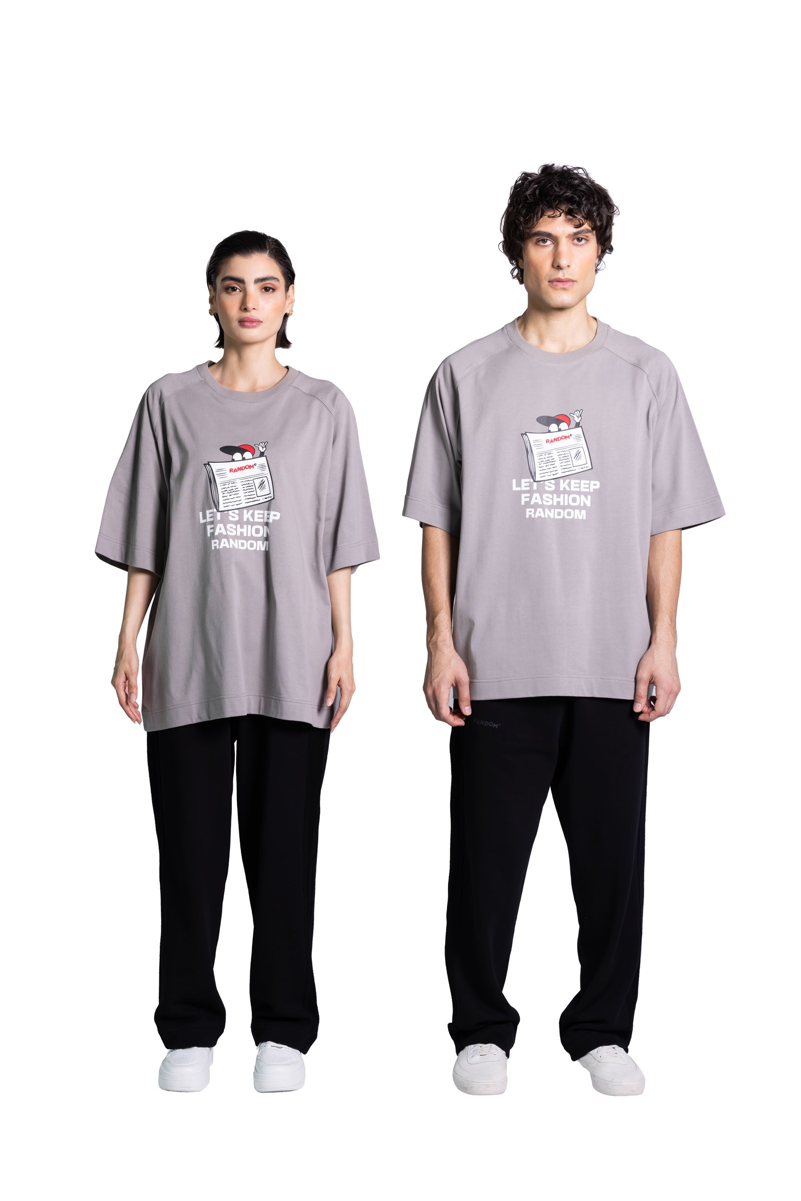 Random SS24 | Grey Let's keep Fashion Random Design - صورة 2