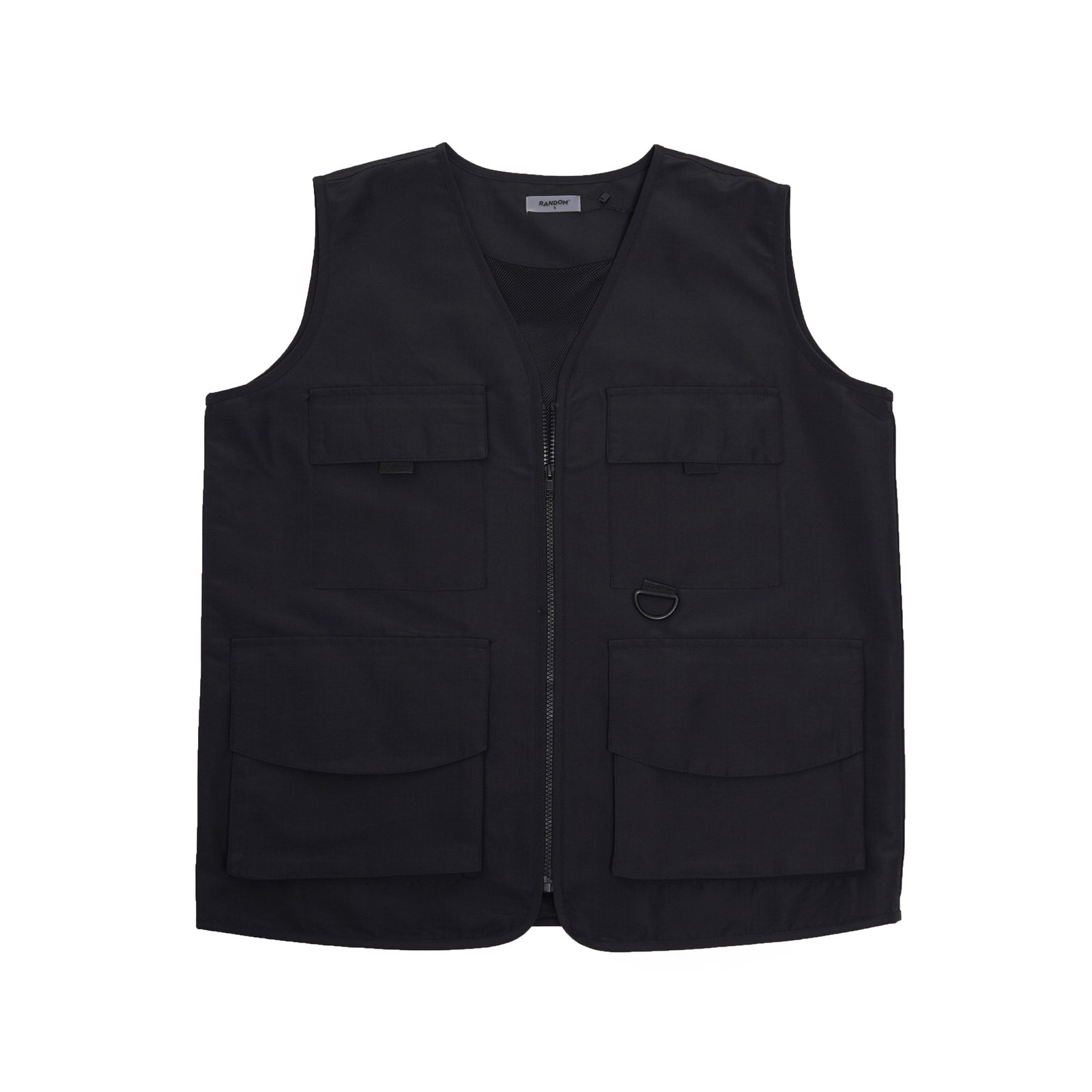  Random WS23 Black Cargo Vest - صورة 1