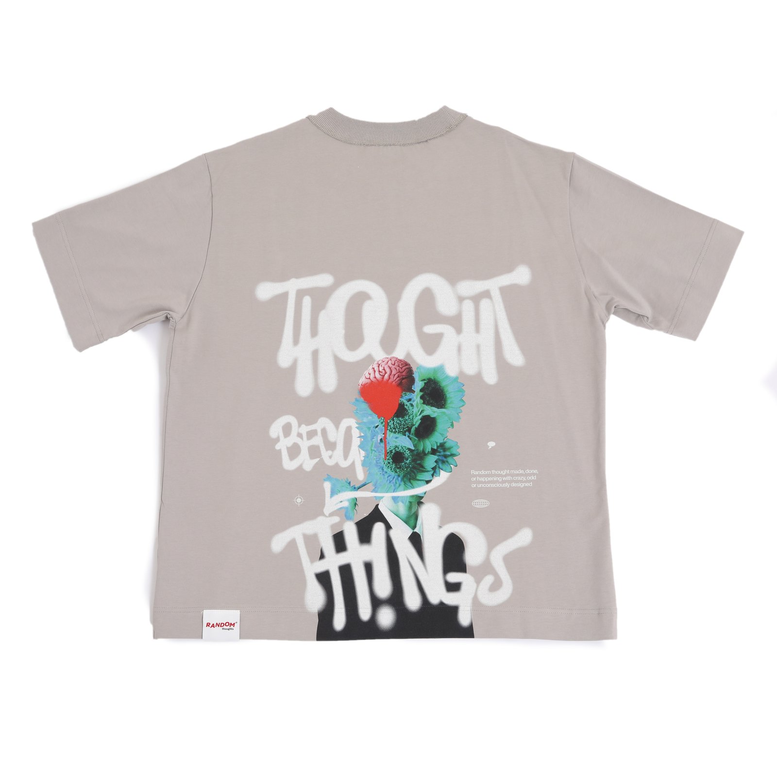 SS23 Random Grey T-shirt | Mr.Random Design - صورة 1