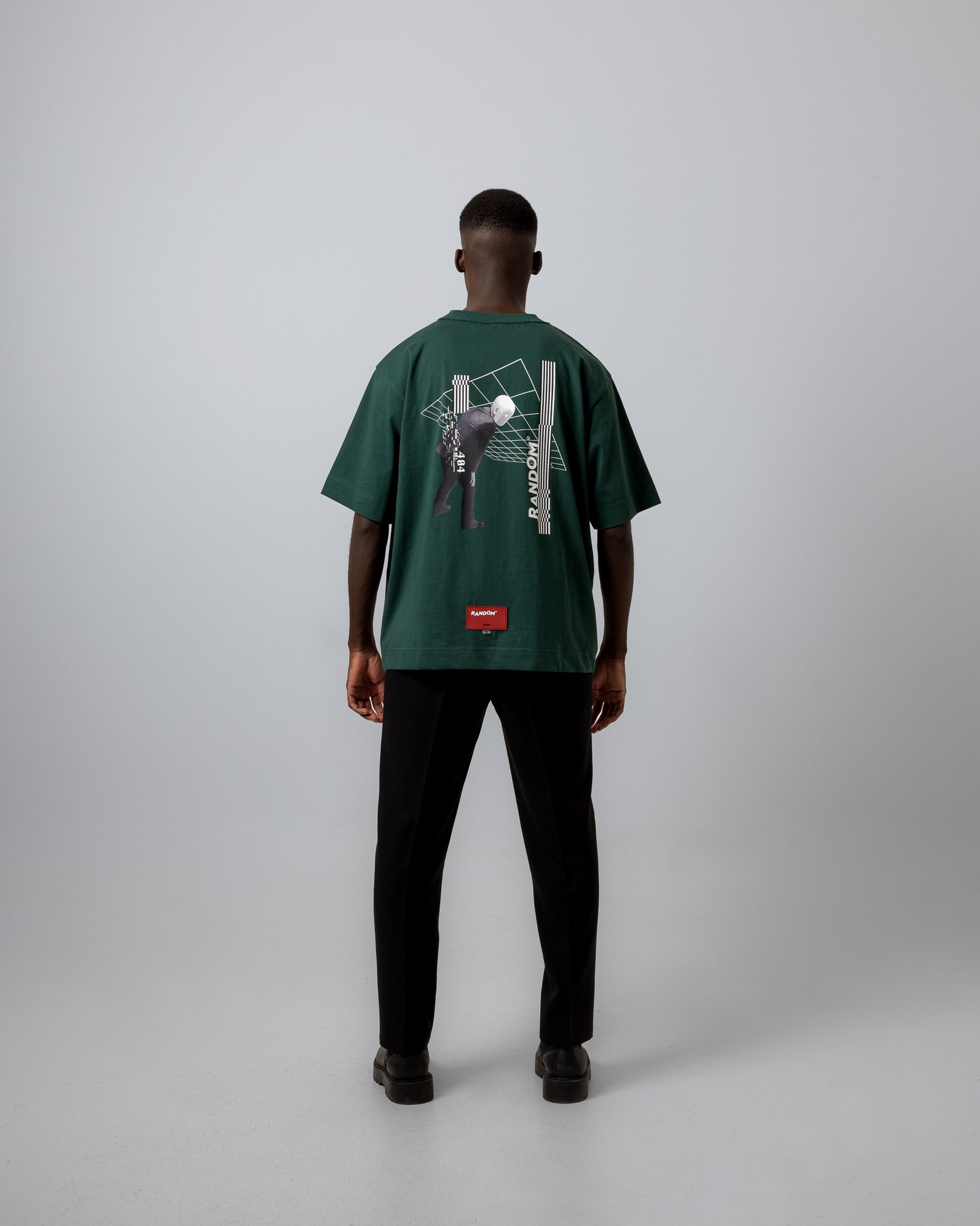 Mr.Random Dark Green T-Shirt - صورة 5