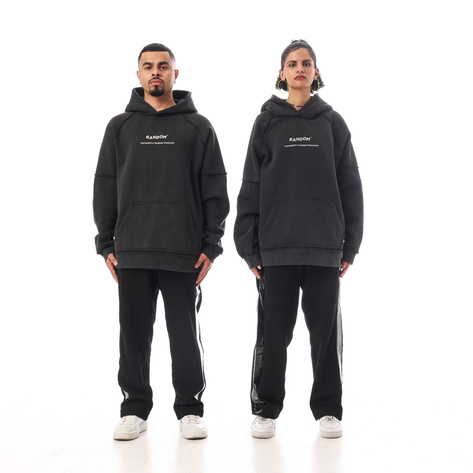 Random WS23 Black Washed | Classic Hoodie  - صورة 2
