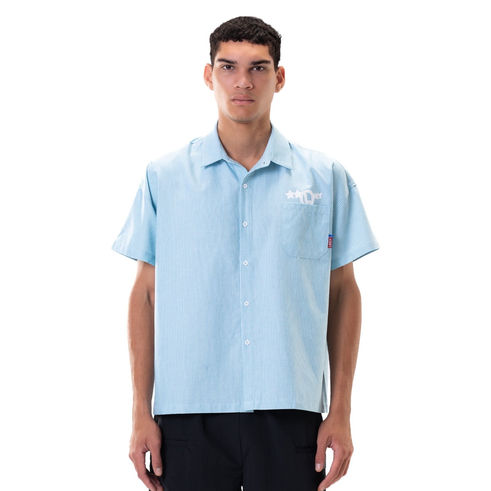 STRIPE SHIRT, LIGHT BLUE - صورة 2