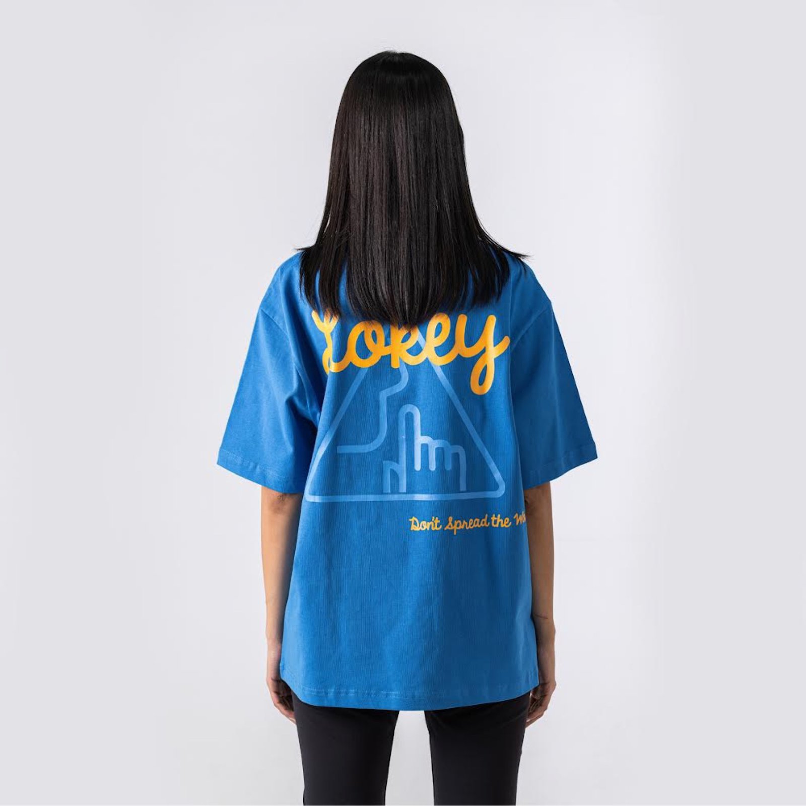 SIGN TEE, BLUE - صورة 6