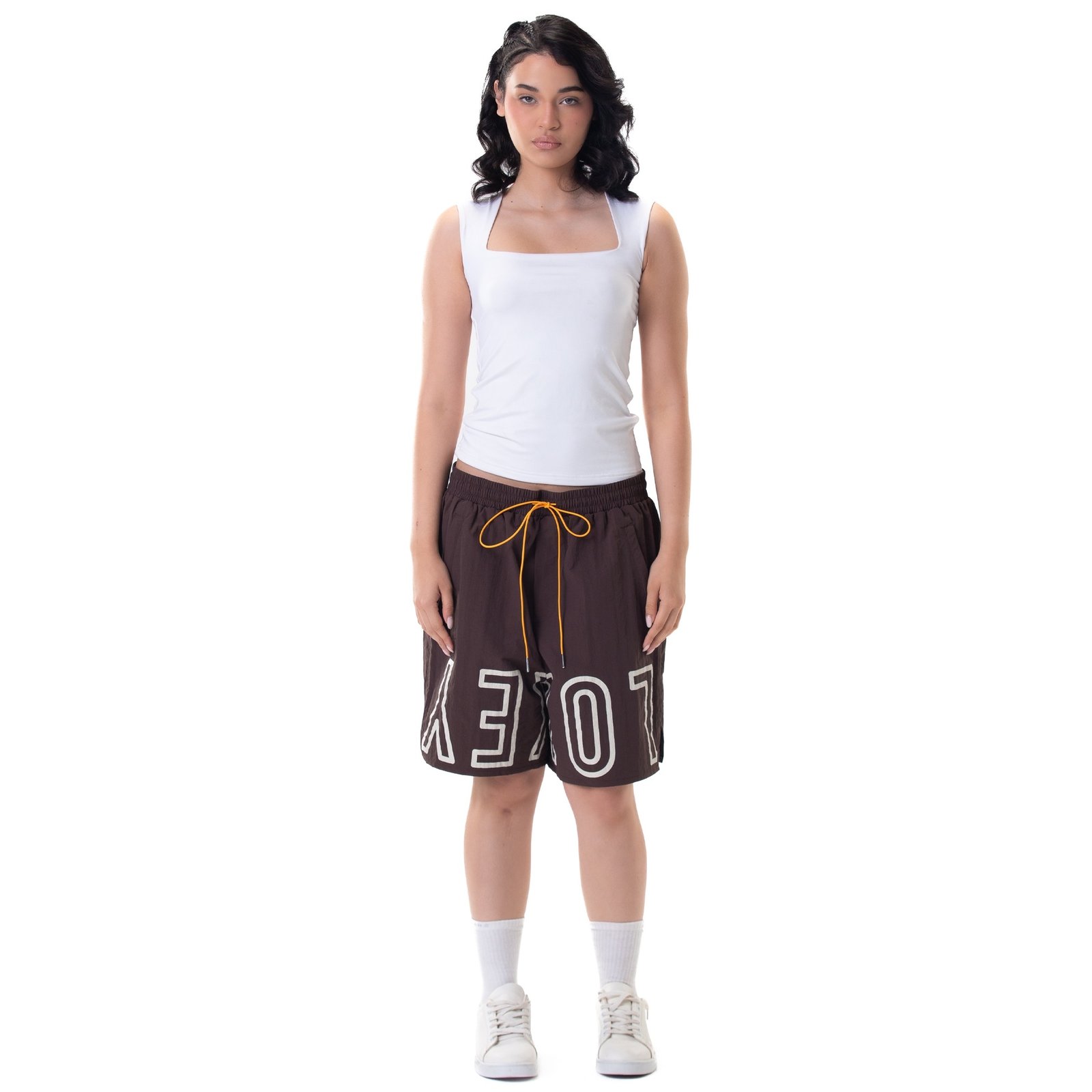 LOKEY SIGNATURE SHORTS, DARK BROWN  - صورة 5