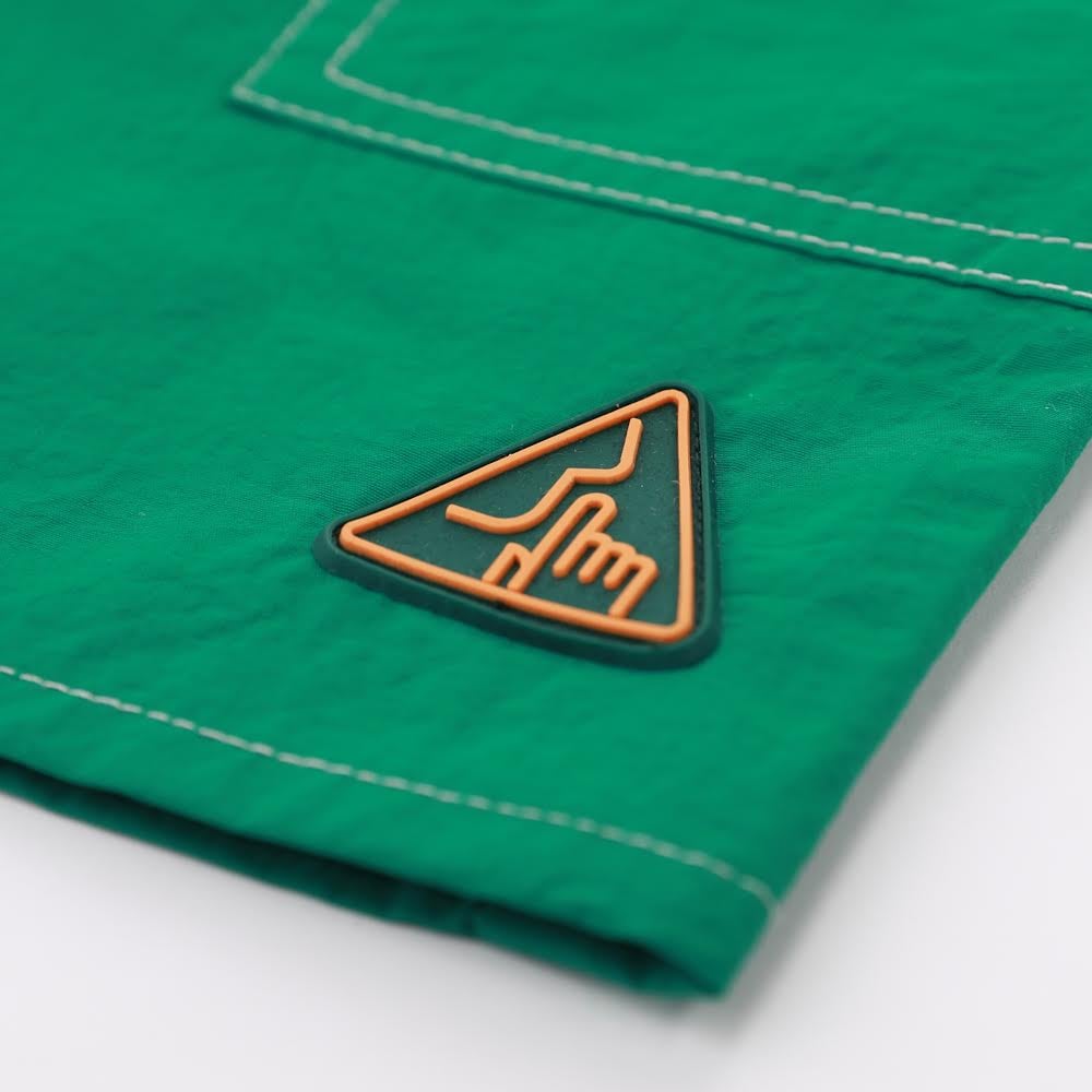 DARK GREEN SUMMER SHORTS - صورة 3