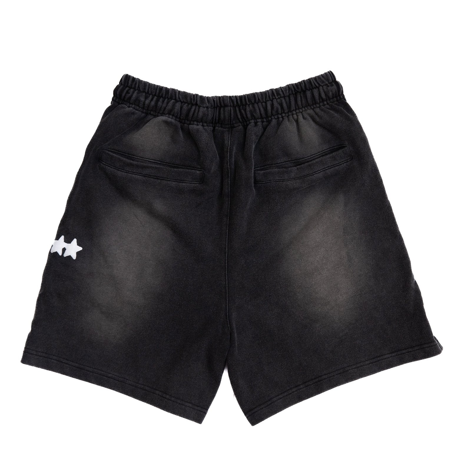 STARS SHORTS, AGED BLACK  - صورة 5