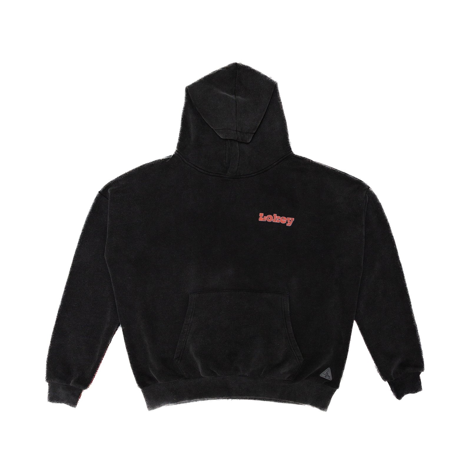 JUST DON’T WASHED BLACK HOODIE  - صورة 1