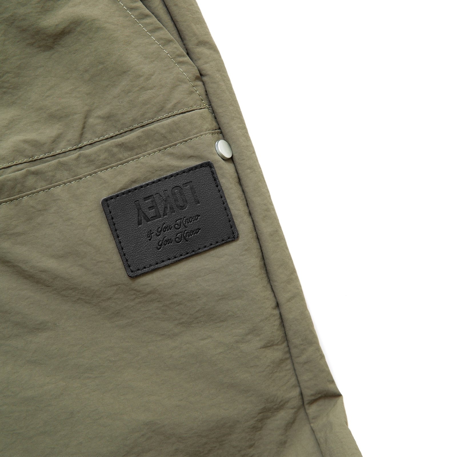 POLY PANTS, MOSS GREEN - صورة 5