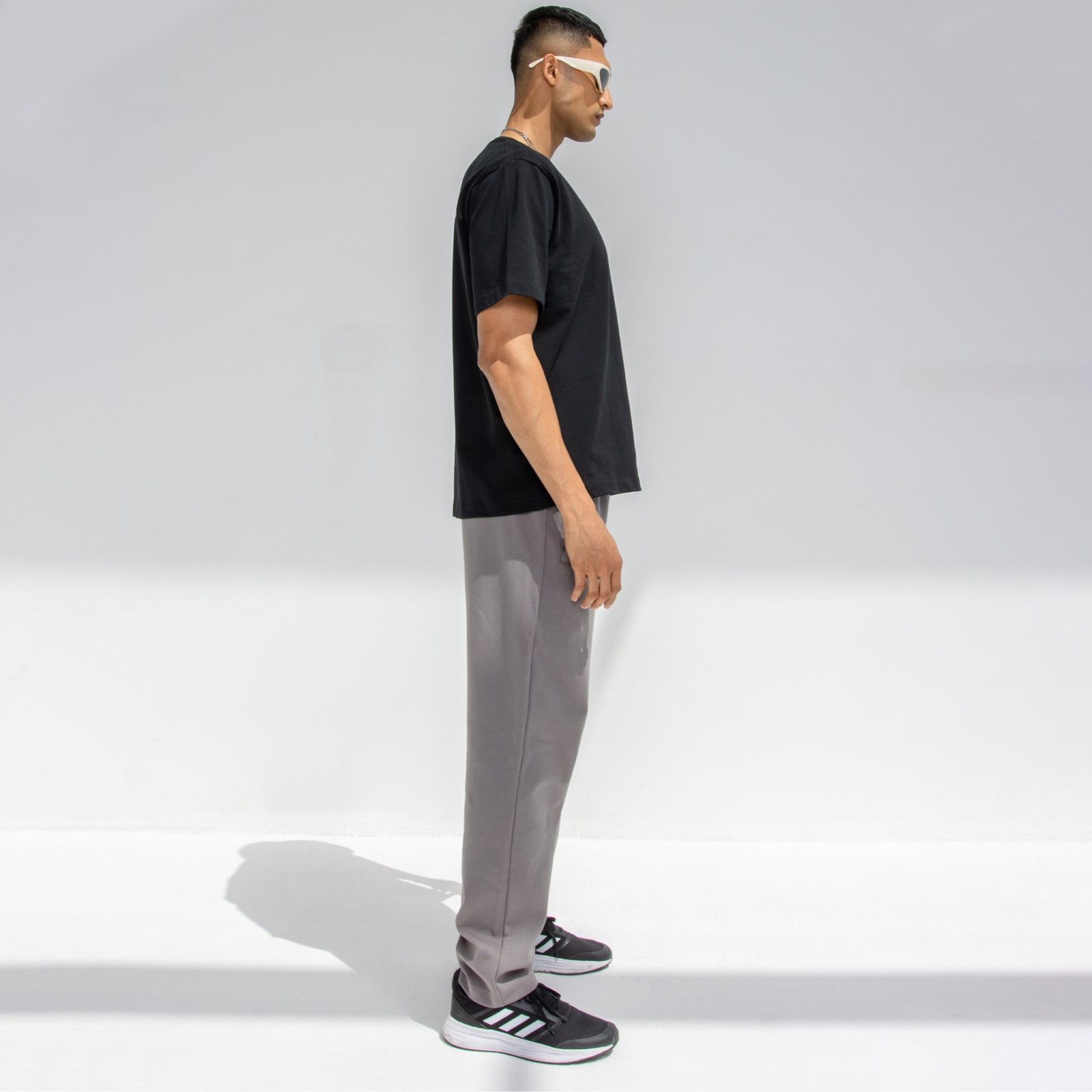 RELAXED GRAY PANTS - صورة 4
