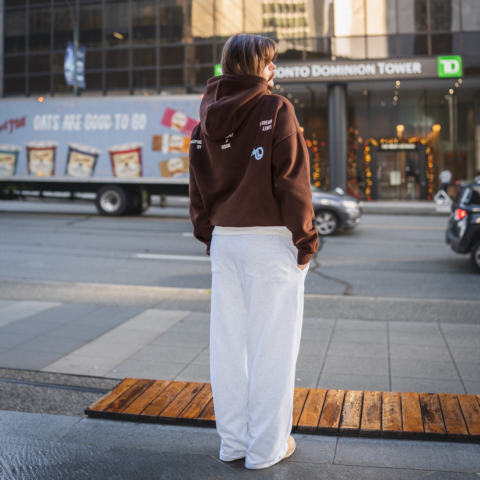 SWEATPANTS SOFT GREY - صورة 5