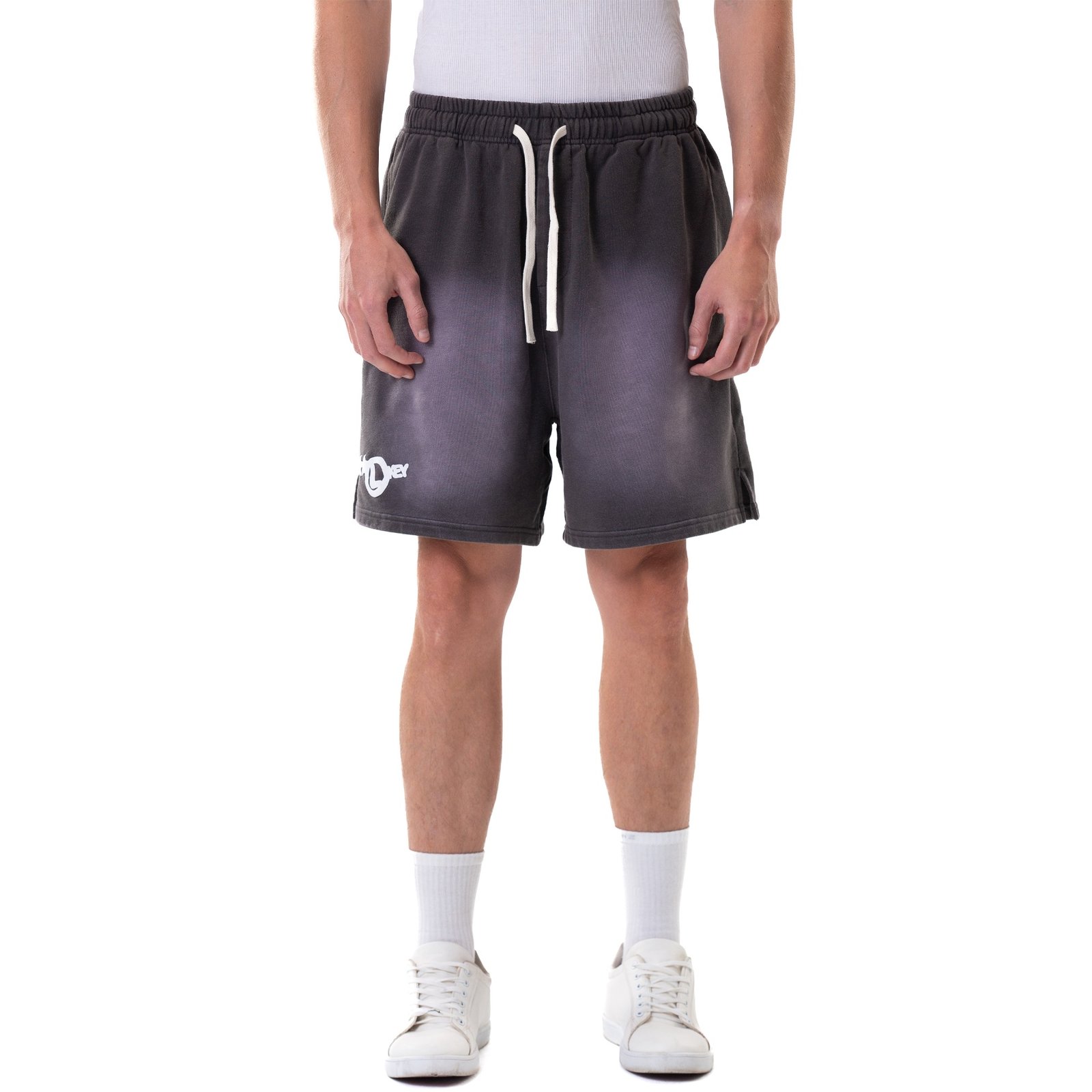 STARS SHORTS, FADED DARK GREY  - صورة 3