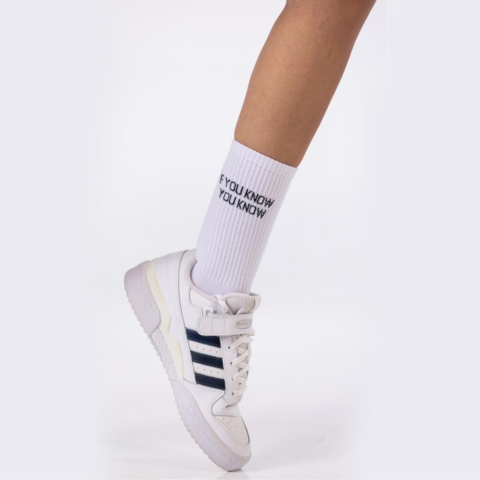 LOKEY WHITE SOCKS - صورة 3